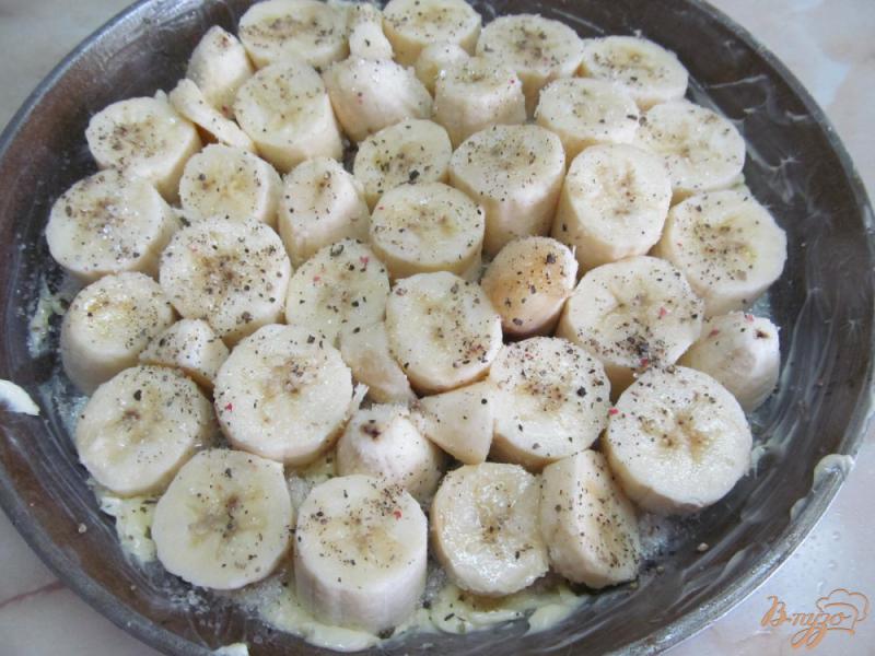 Фото приготовление рецепта: Банановый тарт-татен шаг №8