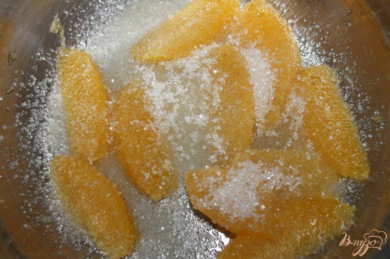 Фото приготовление рецепта: Апельсиновый джем шаг №3