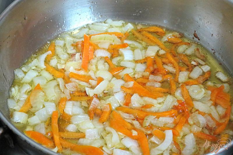 Фото приготовление рецепта: Гороховый суп с двумя видами гороха шаг №8