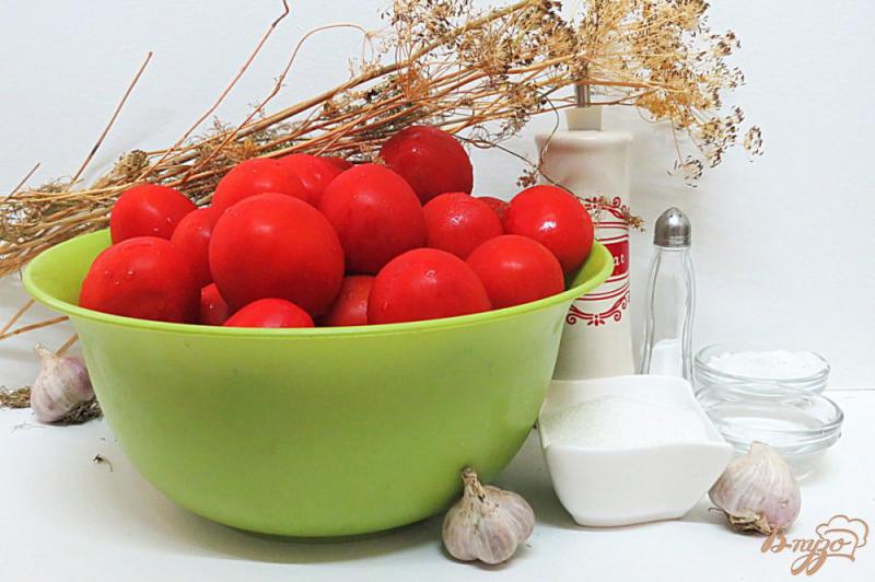 Фото приготовление рецепта: Малосольные помидоры шаг №1