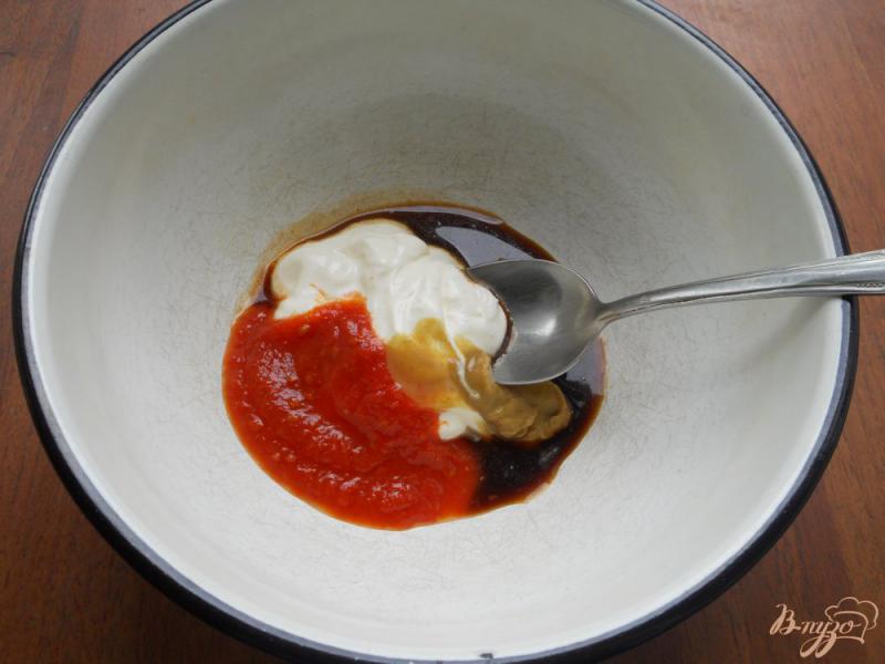 Фото приготовление рецепта: Свинина в сметанно-томатном соусе на пару шаг №1
