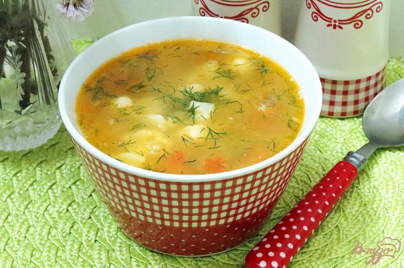 Фото приготовление рецепта: Суп с красной чечевицей шаг №12