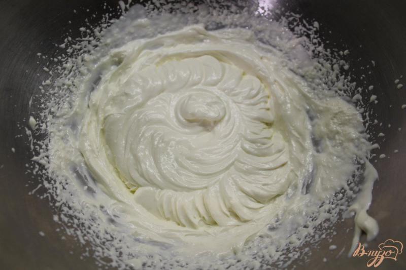 Фото приготовление рецепта: Ванильное мороженное шаг №4
