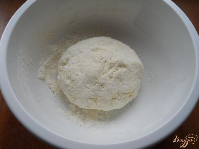 Фото приготовление рецепта: Творожное тесто для вареников на пару шаг №3