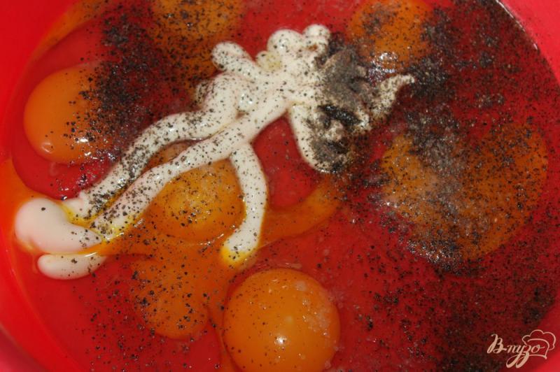 Фото приготовление рецепта: Омлет в духовке с цветной капустой шаг №2