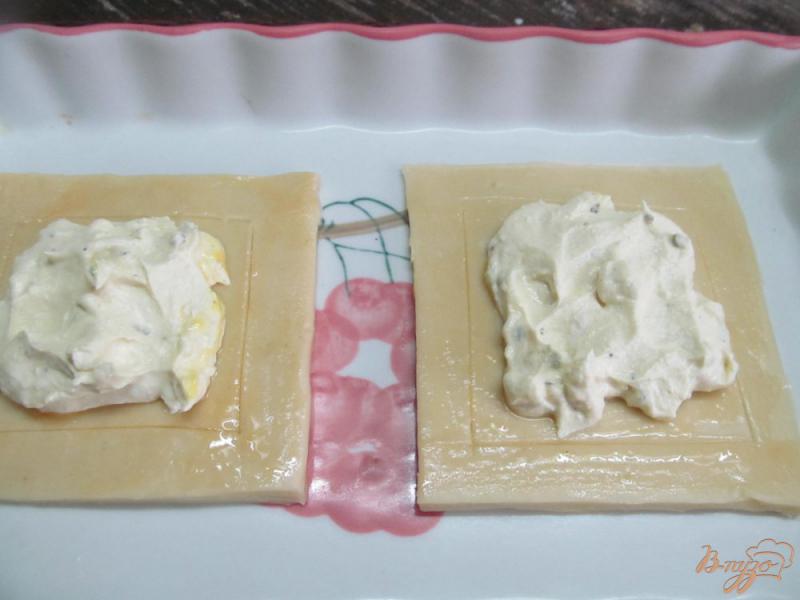 Фото приготовление рецепта: Тарталетки с фасолью и яйцом пашот шаг №3