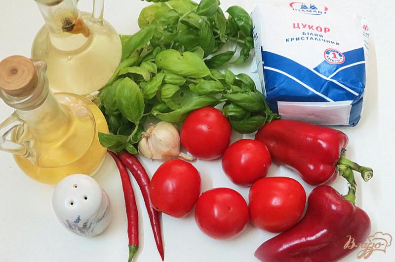 Фото приготовление рецепта: Лечо из болгарского перца и помидоров (на зиму) шаг №1
