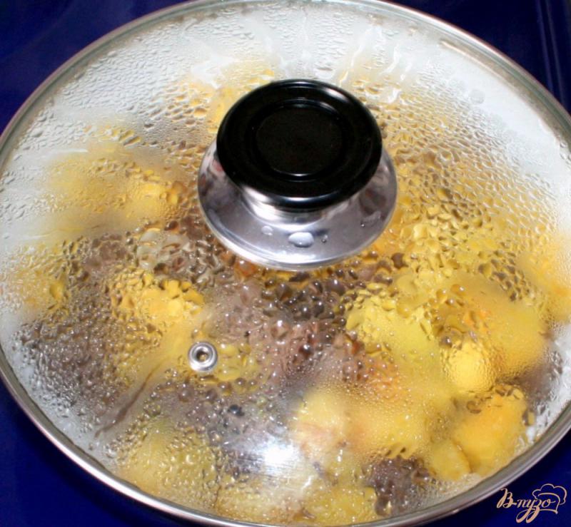 Фото приготовление рецепта: Жаркое из говядины и тыквы с клюквой шаг №10