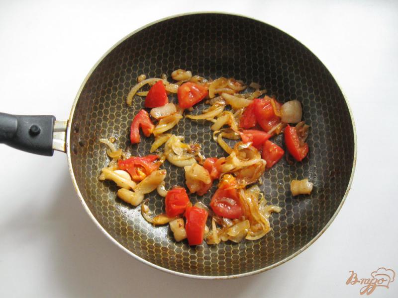 Фото приготовление рецепта: Классический кулеш с помидорами в горшочке шаг №6