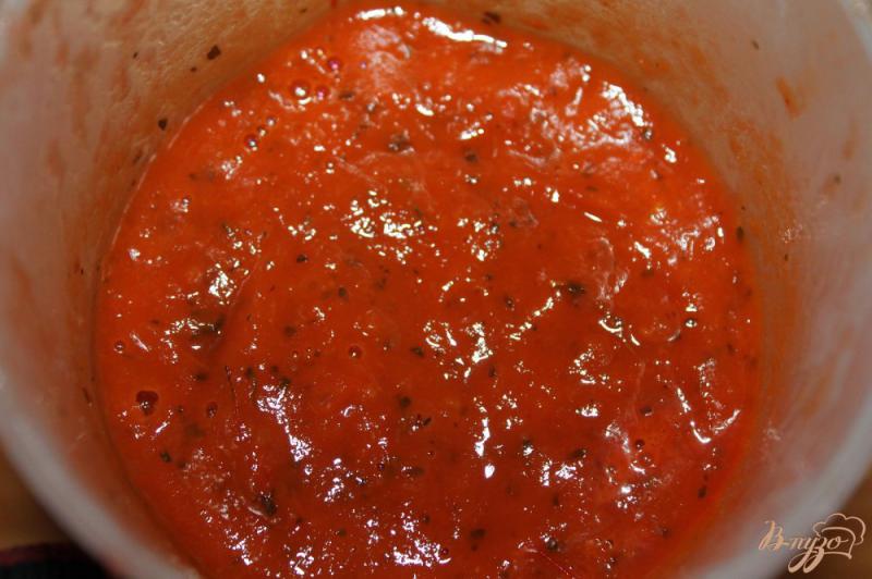 Фото приготовление рецепта: Томатный соус из помидоров с чили шаг №7