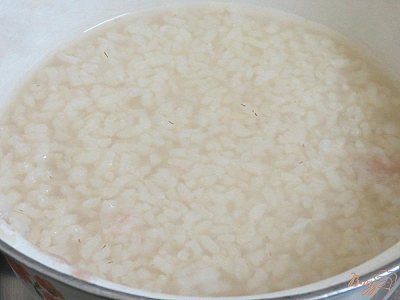 Фото приготовление рецепта: Щавелевый суп с картофельным пюре м рисом шаг №6