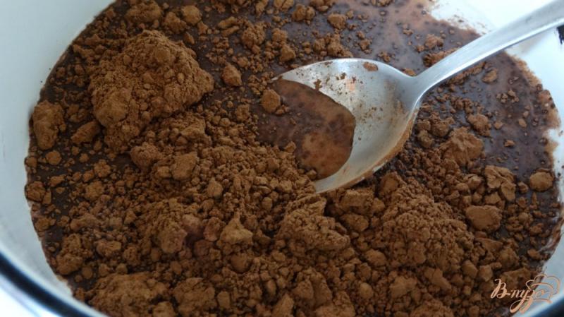 Фото приготовление рецепта: Шоколадный крем с творогом шаг №2