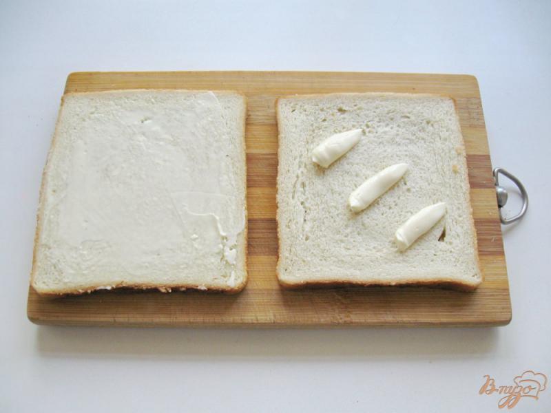 Фото приготовление рецепта: Горячие бутерброды на сковороде-гриль шаг №1