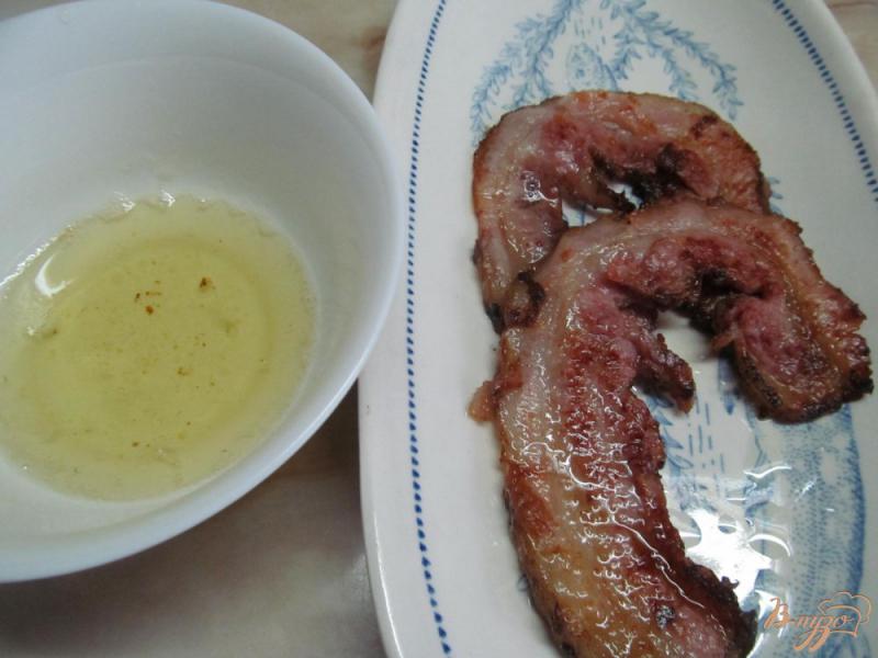 Фото приготовление рецепта: Блинчики из тыквы с кабачком и свиной рулет шаг №5