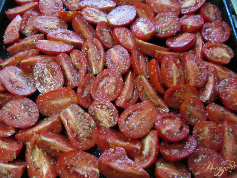 Фото приготовление рецепта: Печеные помидоры - заготовка шаг №2