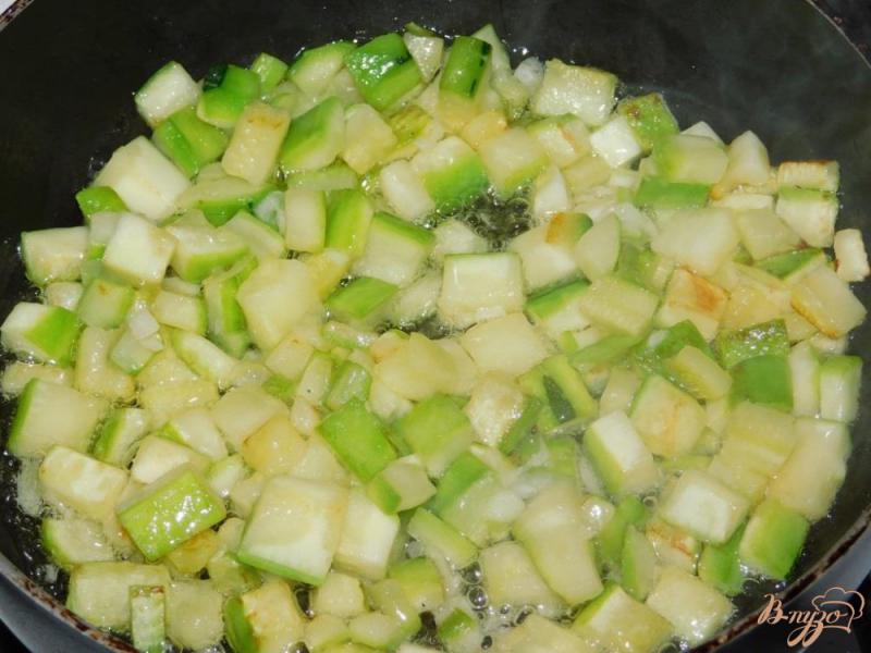 Фото приготовление рецепта: Мясо с овощами и грибами в горшочках шаг №3
