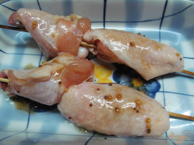 Фото приготовление рецепта: Овощной плов с шашлыками из куриных крыльев шаг №2