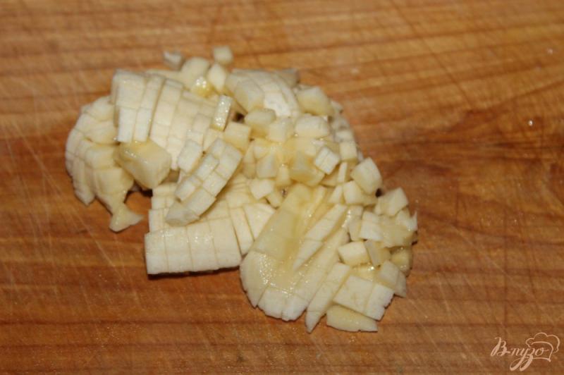 Фото приготовление рецепта: Блины с бананом и нутеллой шаг №4