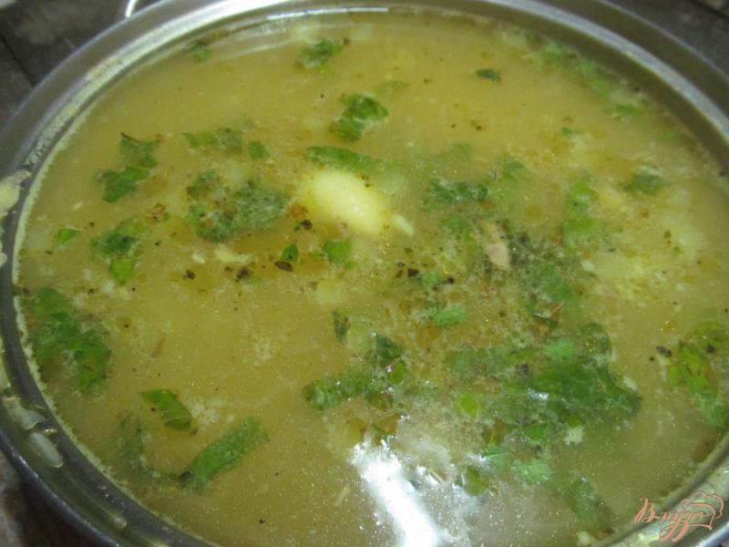 Фото приготовление рецепта: Суп с рисом и тыквой на утином бульоне шаг №5