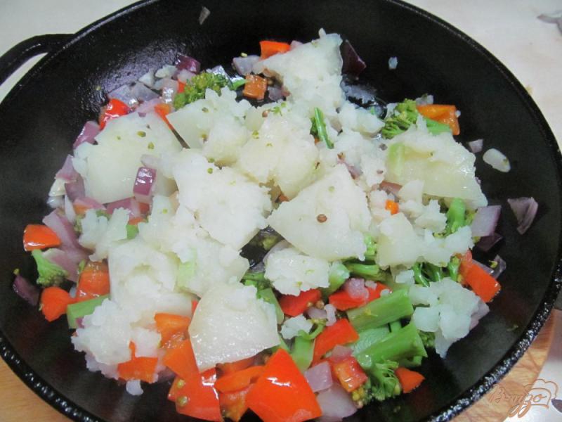 Фото приготовление рецепта: Овощное рагу диетическое шаг №5