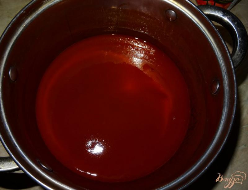 Фото приготовление рецепта: Томатный соус с перцем на зиму шаг №3