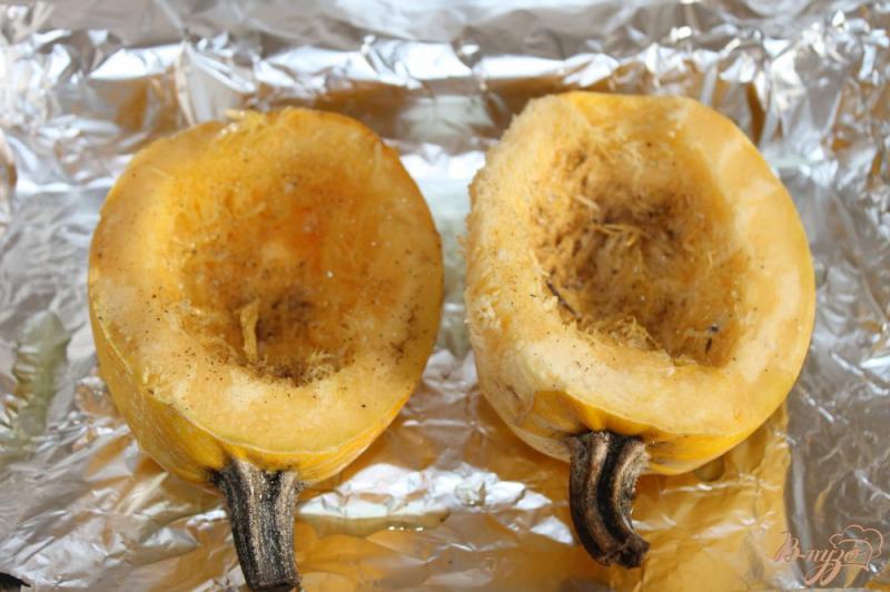 Фото приготовление рецепта: Фаршированная тыква грибами и сыром шаг №1
