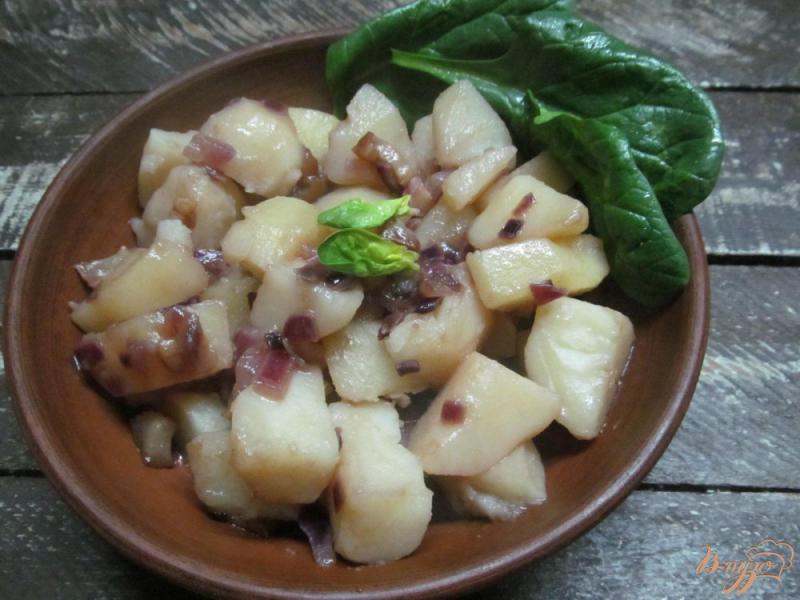 Фото приготовление рецепта: Немецкий картофельный салат шаг №5