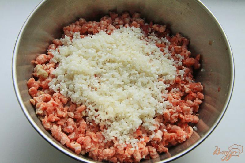 Фото приготовление рецепта: Фаршированный перец с картофелем в мультиварке шаг №2