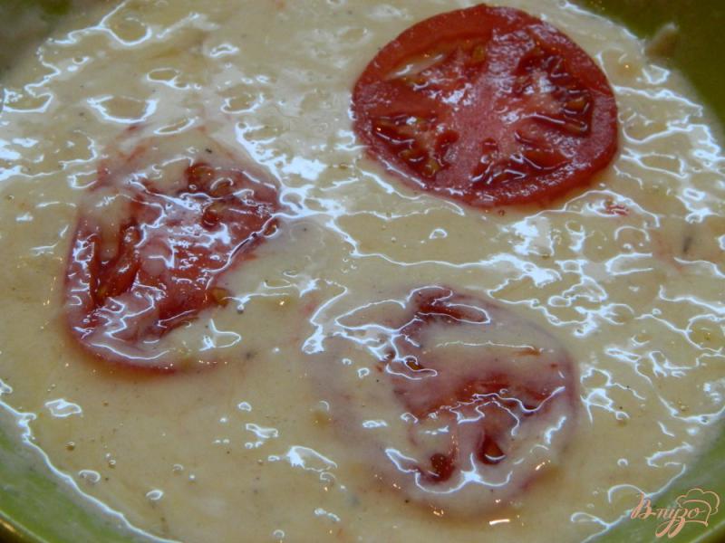 Фото приготовление рецепта: Закуска из помидоров в кляре шаг №4