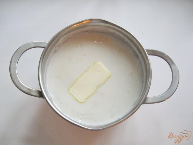 Фото приготовление рецепта: Как правильно сварить рисовую молочную кашу шаг №5