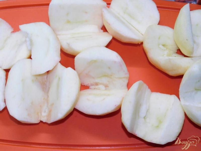 Фото приготовление рецепта: Блины с яблоками и с тыквой шаг №2