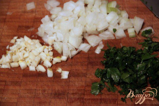 Фото приготовление рецепта: Мелидзаносалата  - салат из баклажанов по-гречески шаг №2