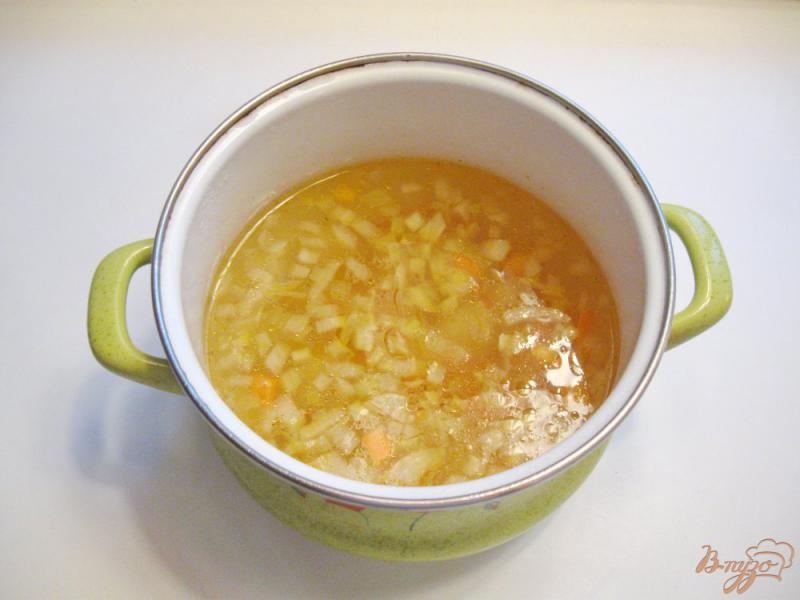 Фото приготовление рецепта: Овощной суп со шпинатом шаг №2