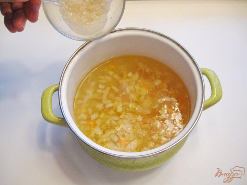 Фото приготовление рецепта: Овощной суп со шпинатом шаг №3
