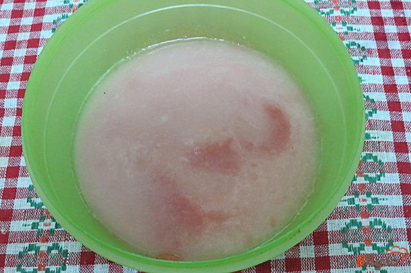 Фото приготовление рецепта: Яблочный суп с рисом шаг №5