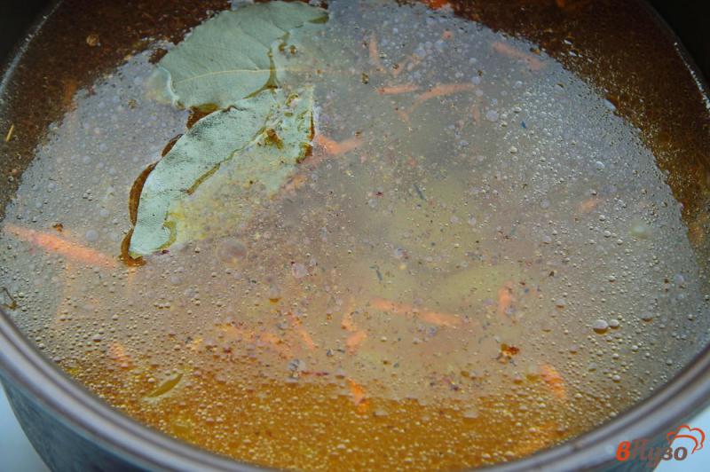 Фото приготовление рецепта: Суп картофельный с макаронами в мультиварке шаг №5