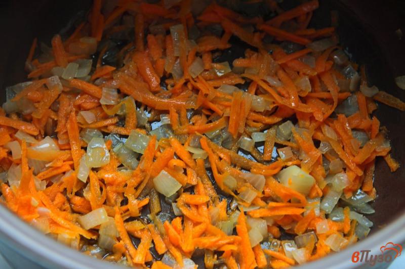 Фото приготовление рецепта: Суп картофельный с макаронами в мультиварке шаг №3