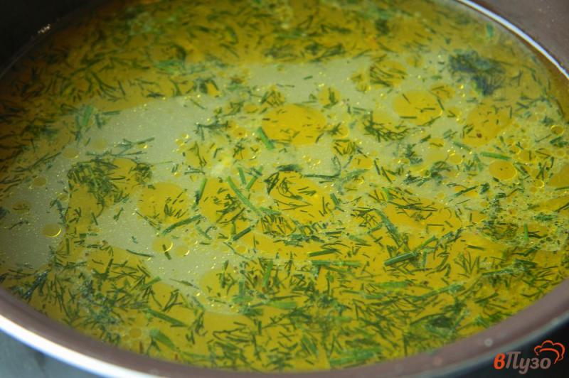 Фото приготовление рецепта: Суп картофельный с макаронами в мультиварке шаг №7