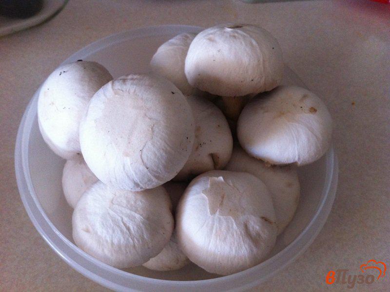 Фото приготовление рецепта: Запеченная гречка с грибами шаг №4