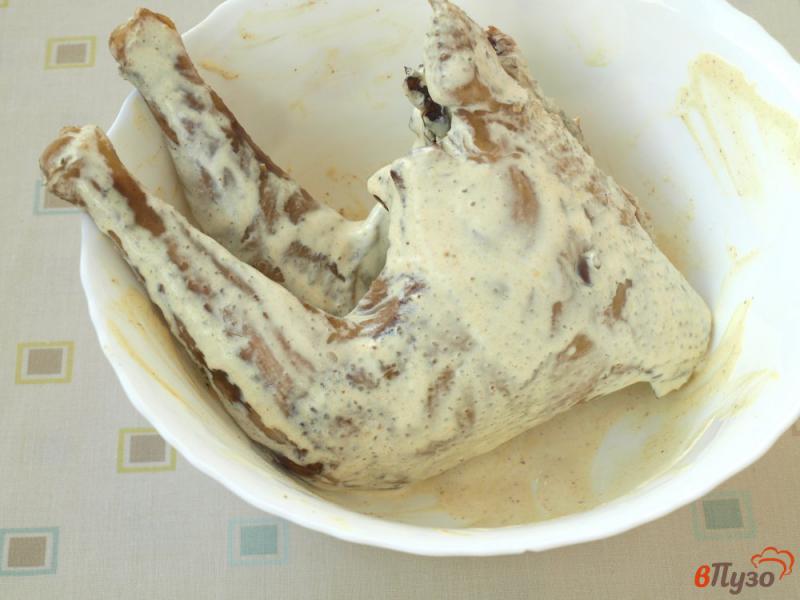 Фото приготовление рецепта: Курица запечённая в рукаве с тыквой и картофелем шаг №1
