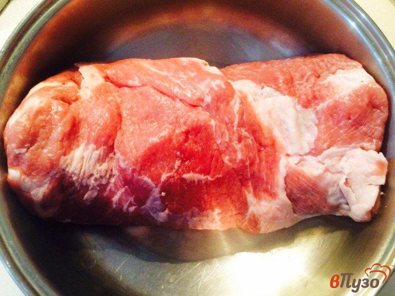 Фото приготовление рецепта: Запеченная свинина,  маринованная в пяти специях шаг №3