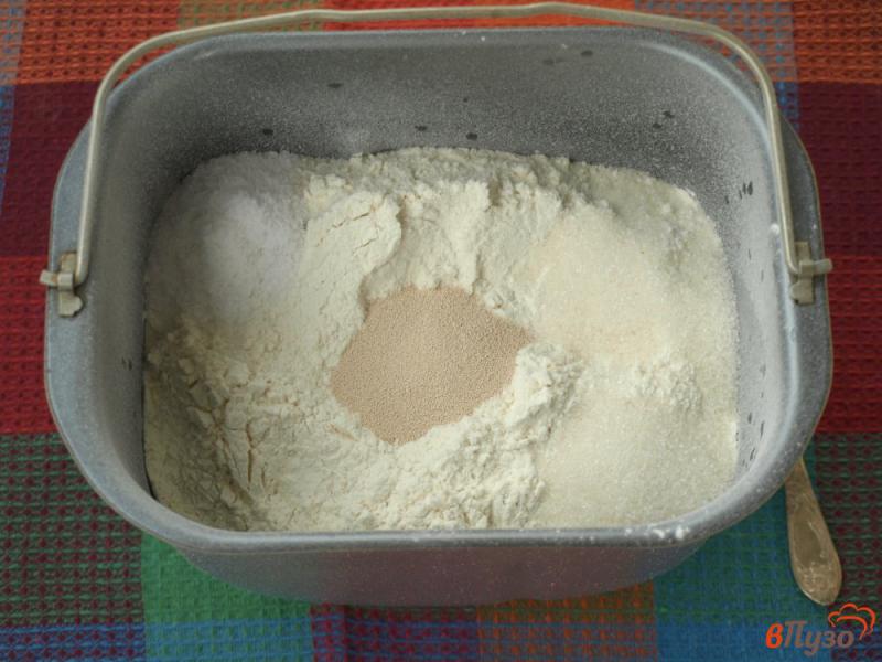 Фото приготовление рецепта: Творожный хлеб в хлебопечке шаг №2