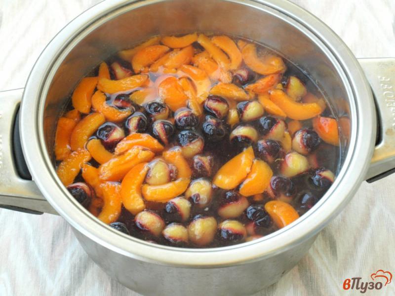 Фото приготовление рецепта: Кисель из тёрна и абрикосов шаг №2