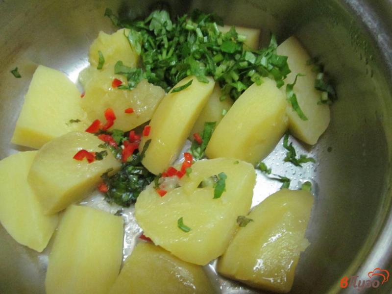 Фото приготовление рецепта: Отбивные из свинины с острым картофелем шаг №2