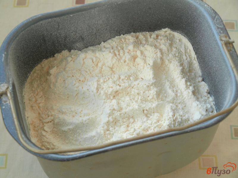 Фото приготовление рецепта: Хлеб на йогурте с кунжутом в хлебопечке шаг №2