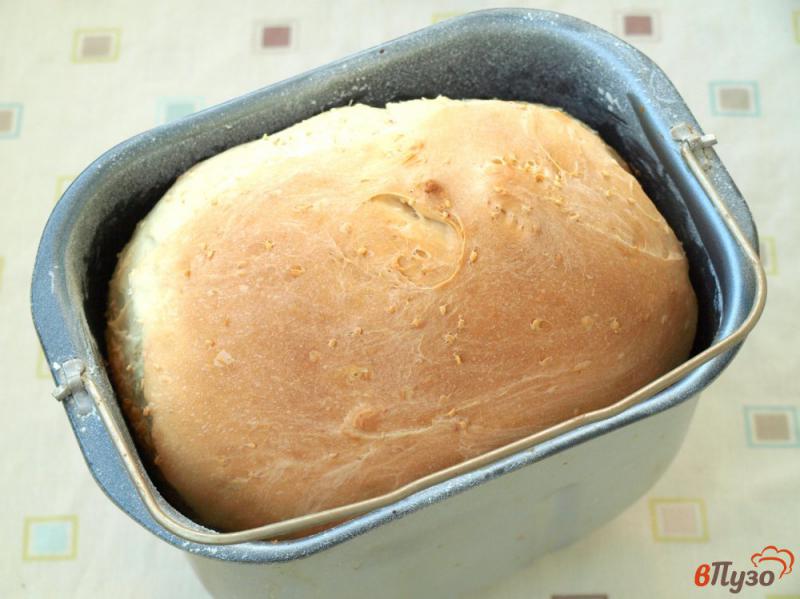 Фото приготовление рецепта: Хлеб на йогурте с кунжутом в хлебопечке шаг №5