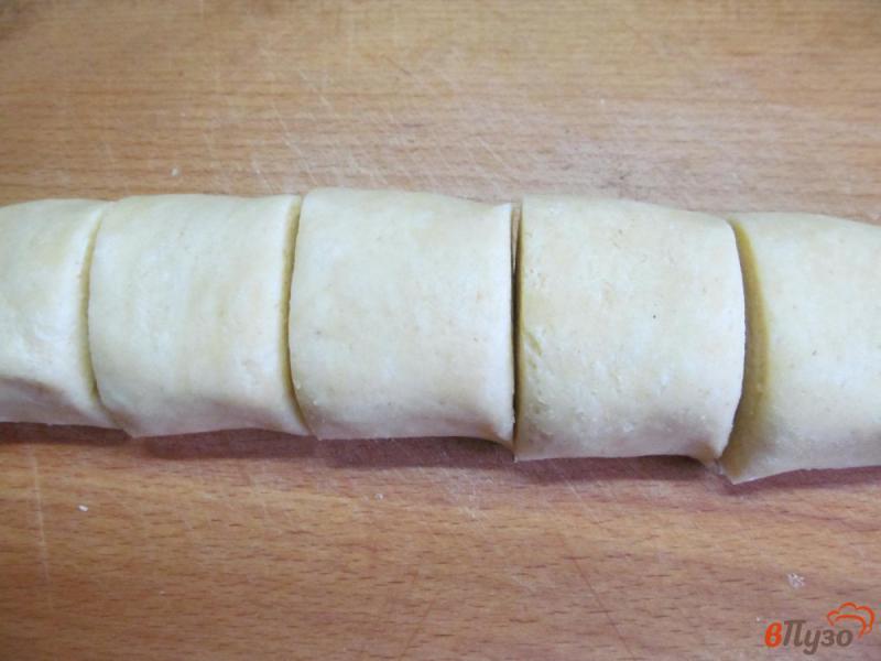 Фото приготовление рецепта: Пирожное с начинкой «Ракушки» шаг №6