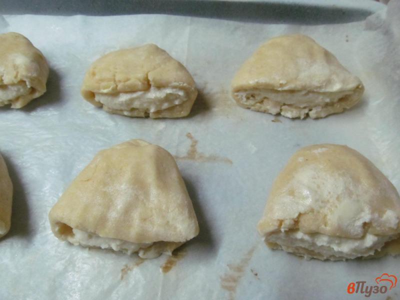 Фото приготовление рецепта: Пирожное с начинкой «Ракушки» шаг №12