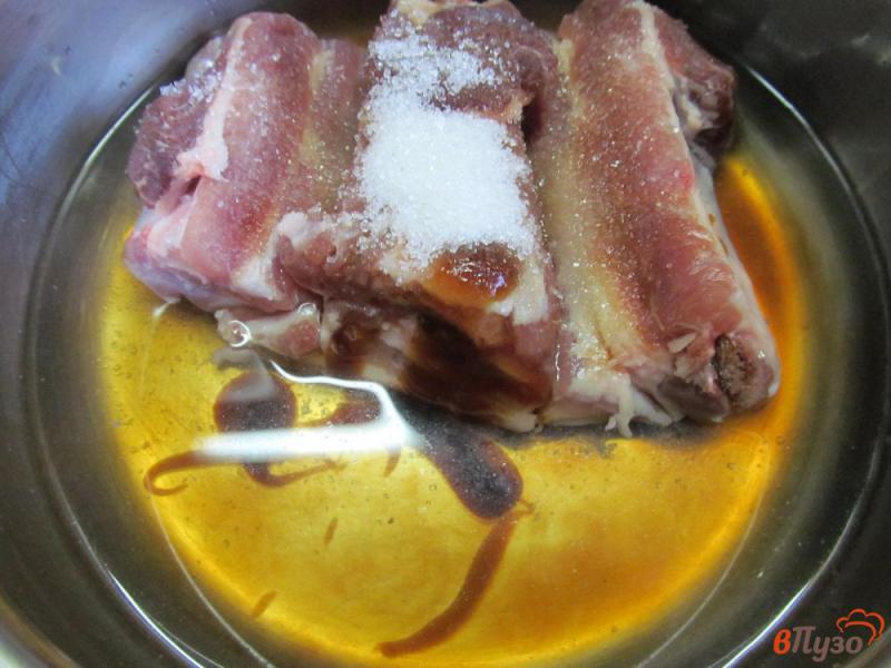 Фото приготовление рецепта: Свиные ребра в маринаде шаг №2