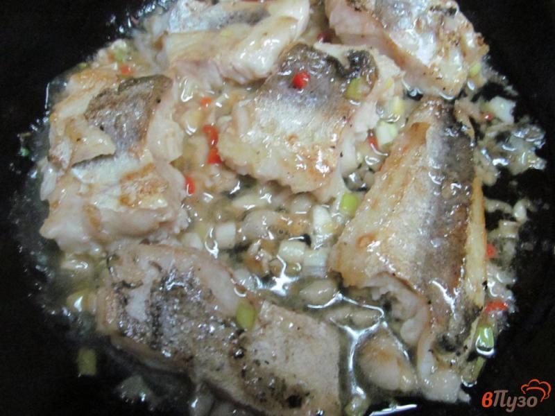Фото приготовление рецепта: Рыба за 10 минут шаг №5